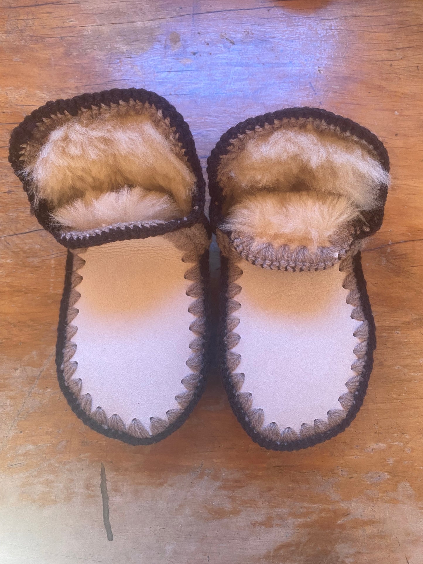 Pre-Made Size 5 Slippers