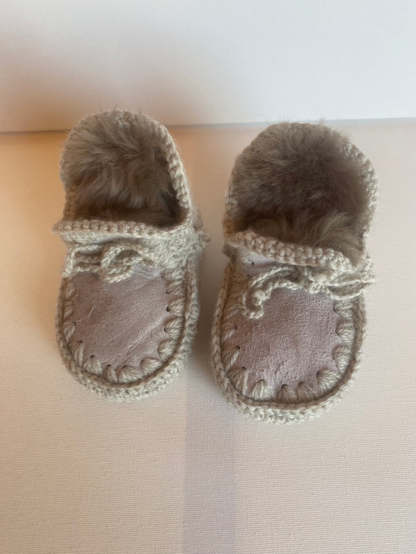Pre-Made 0-3 Month Slippers