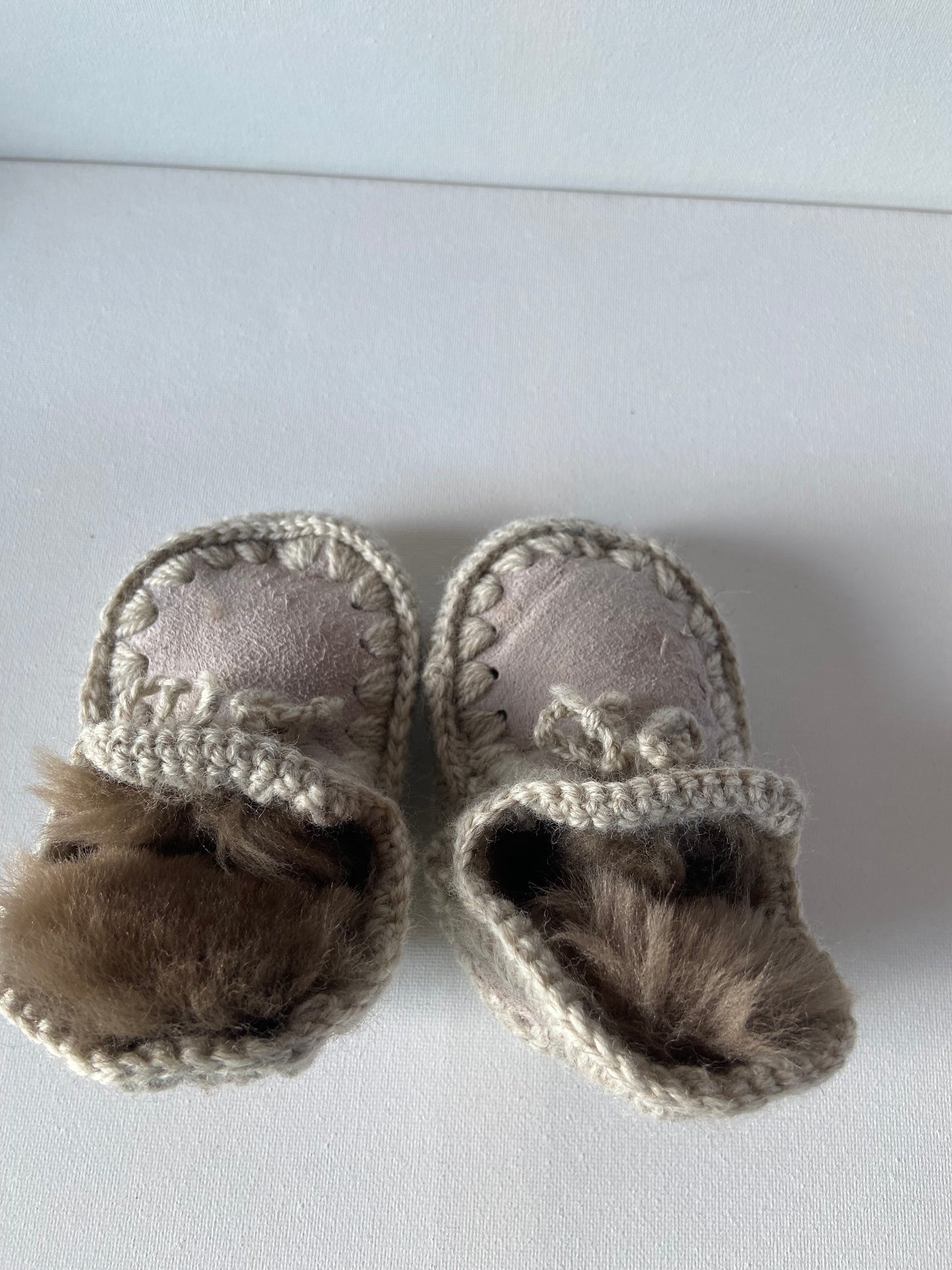Pre-Made 0-3 Month Slippers