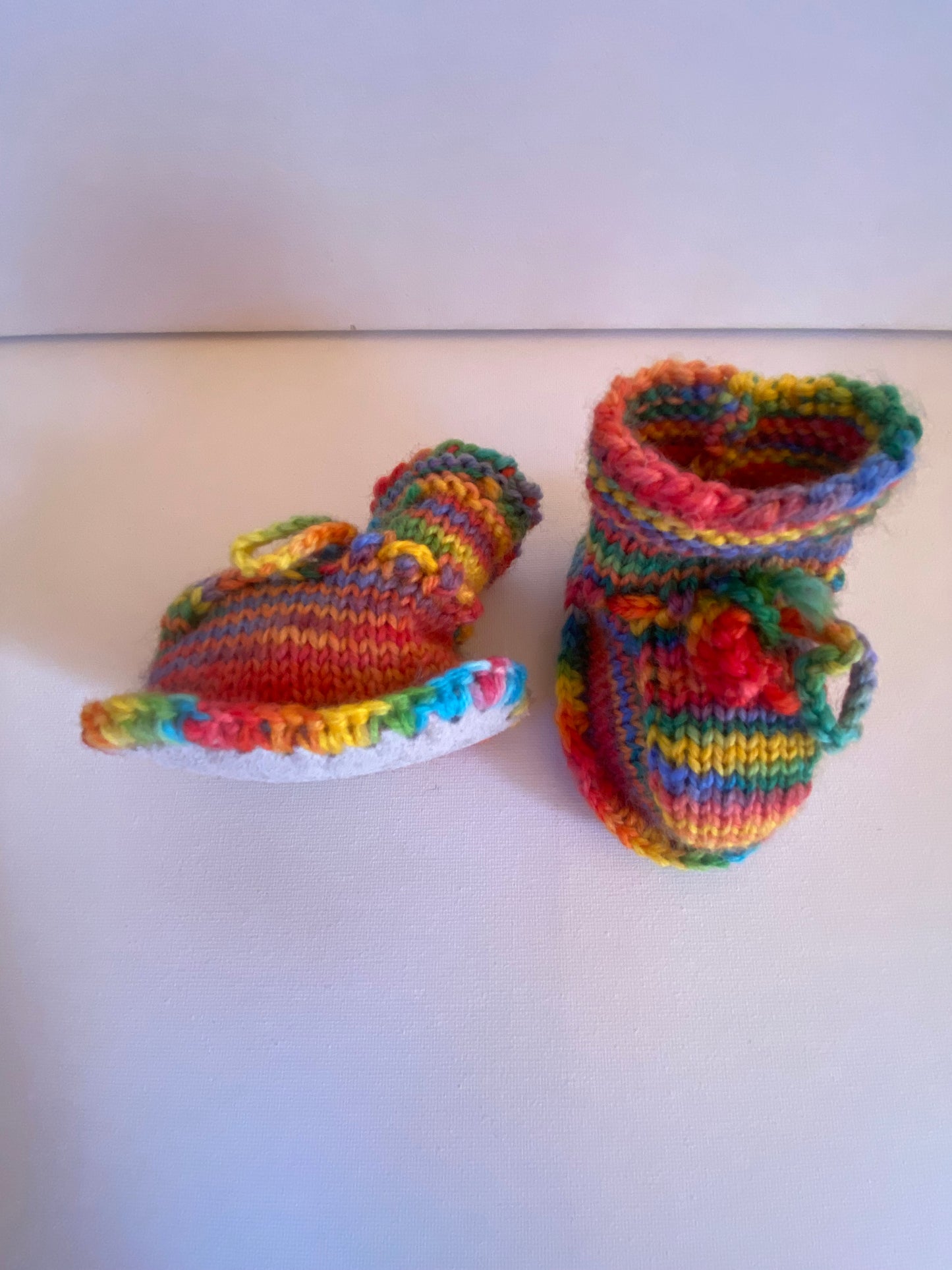 Pre-Made Knitted Booties