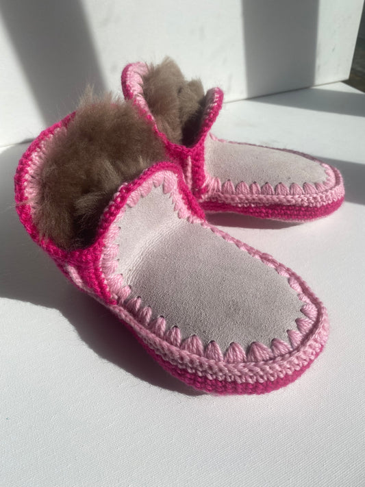 Pre-Made Size 5 Slippers