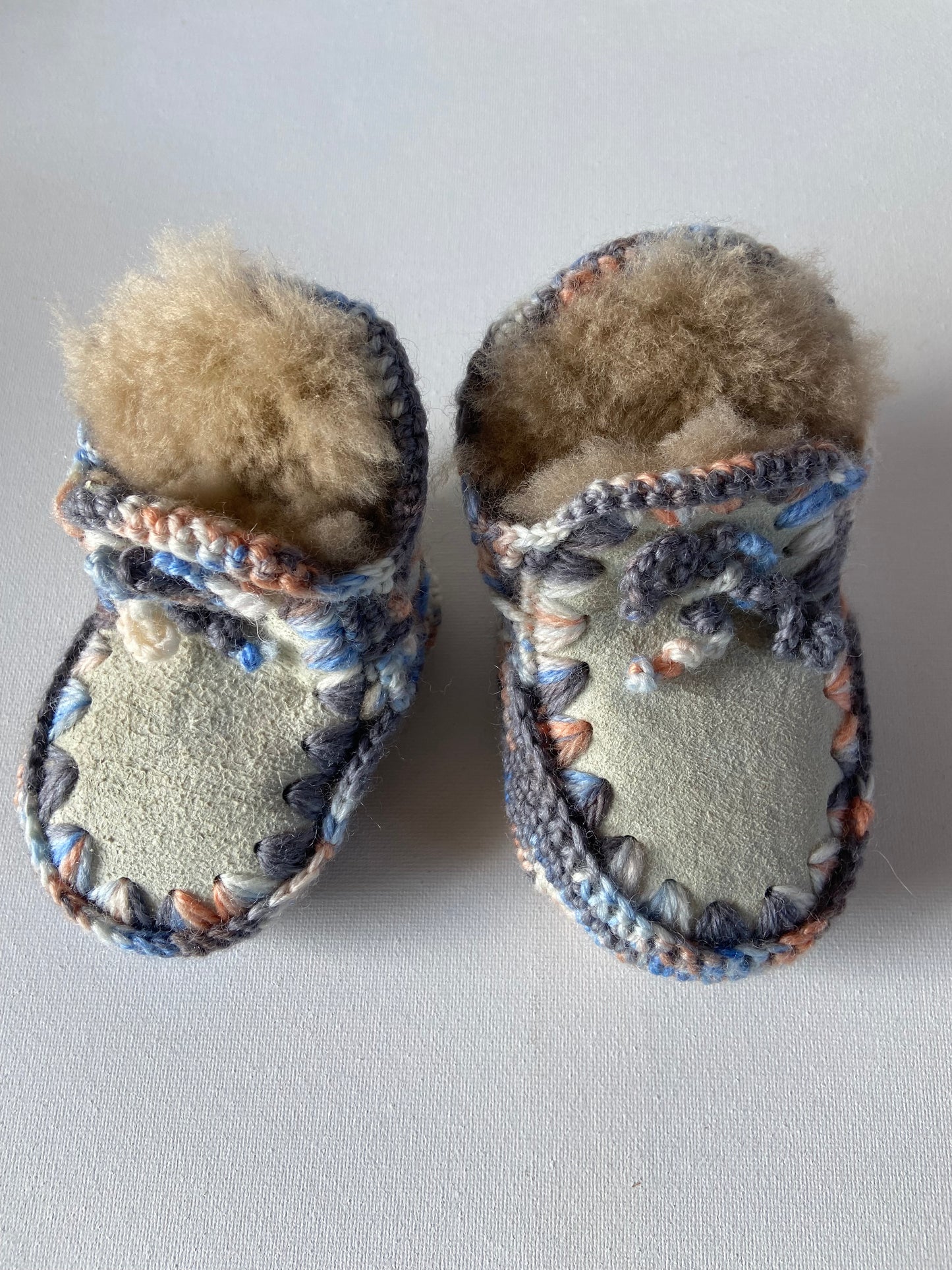 Pre-Made 0-3 Month Slippers