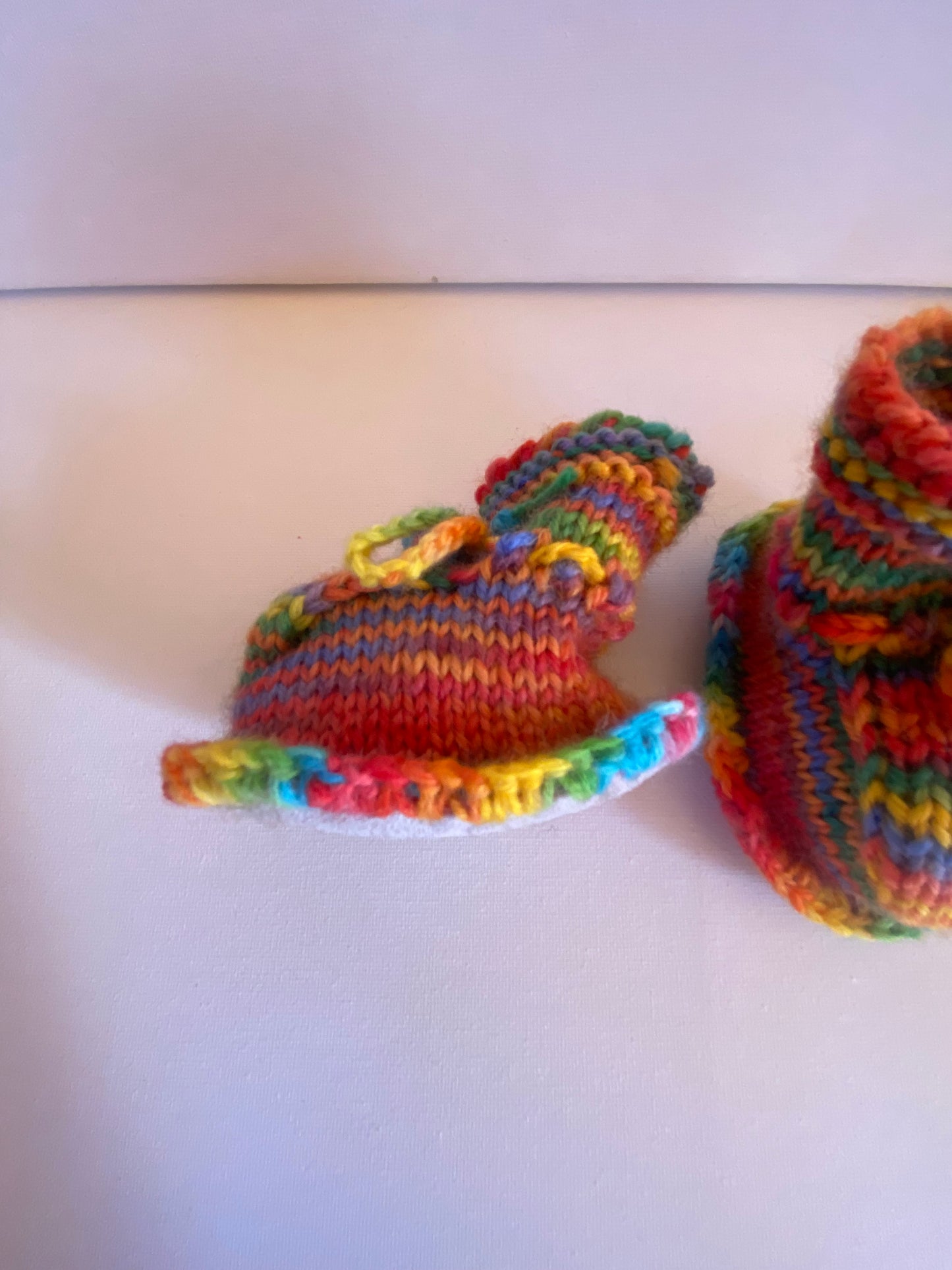 Pre-Made Knitted Booties