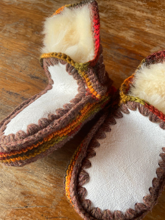Pre-Made Size 4 Slippers