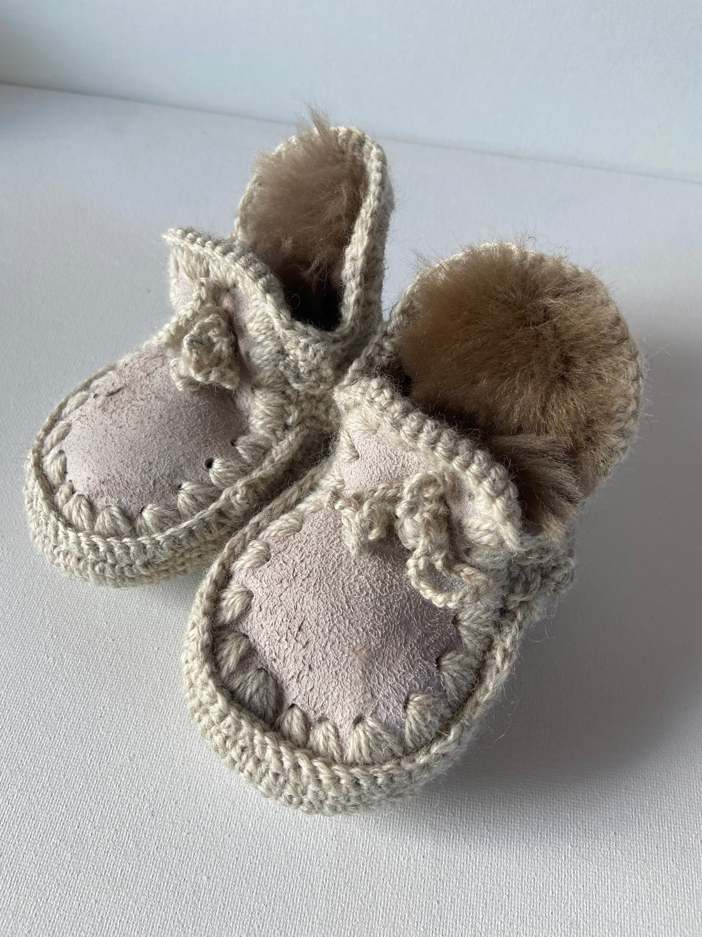 Pre-Made 0-3 Month Slippers