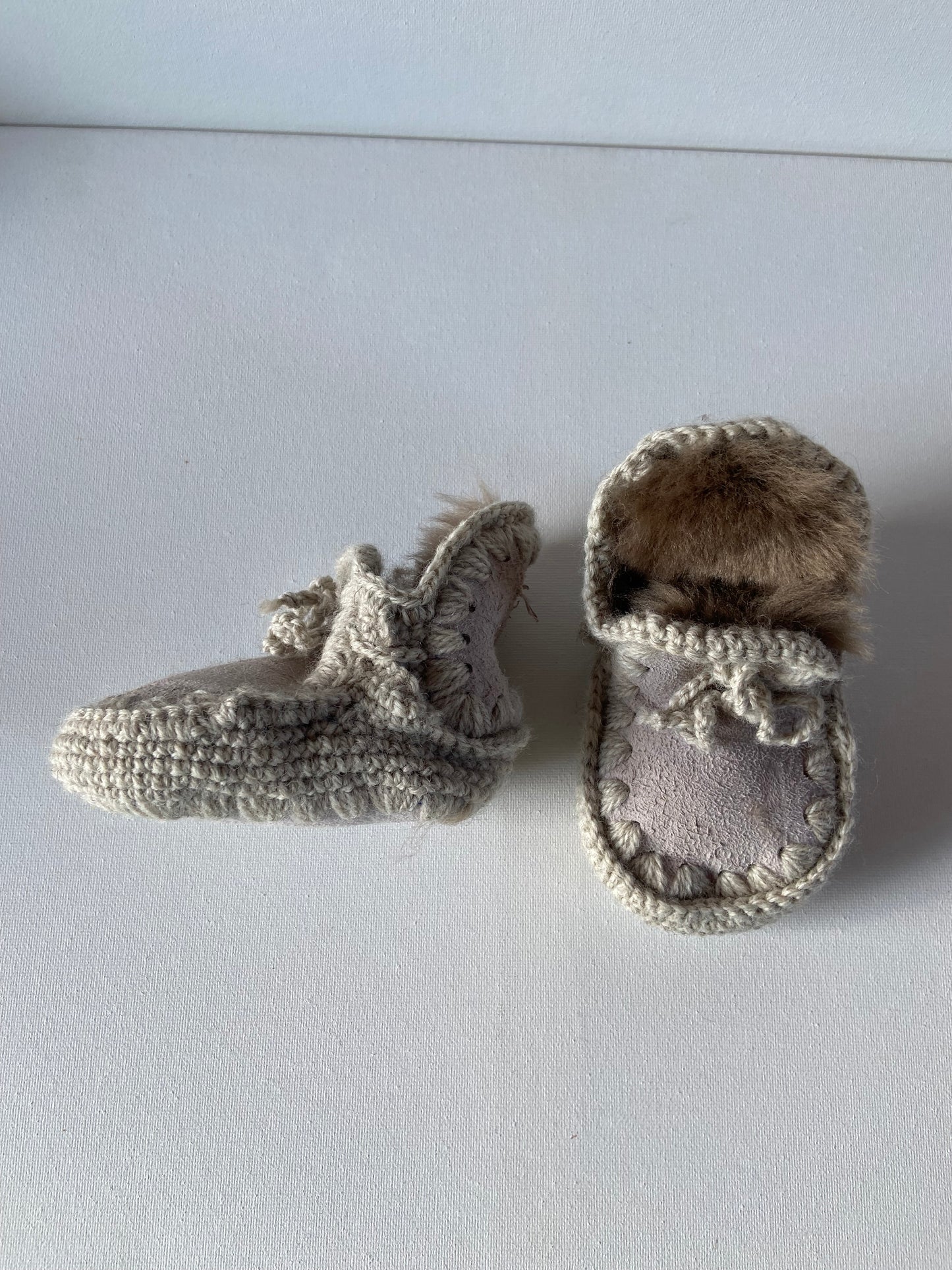 Pre-Made 0-3 Month Slippers
