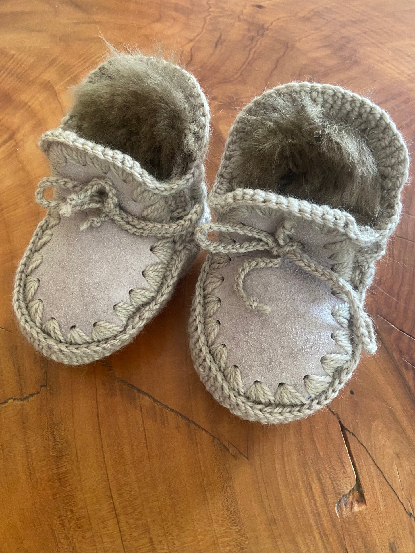 Pre-Made 0-3 Month Slippers