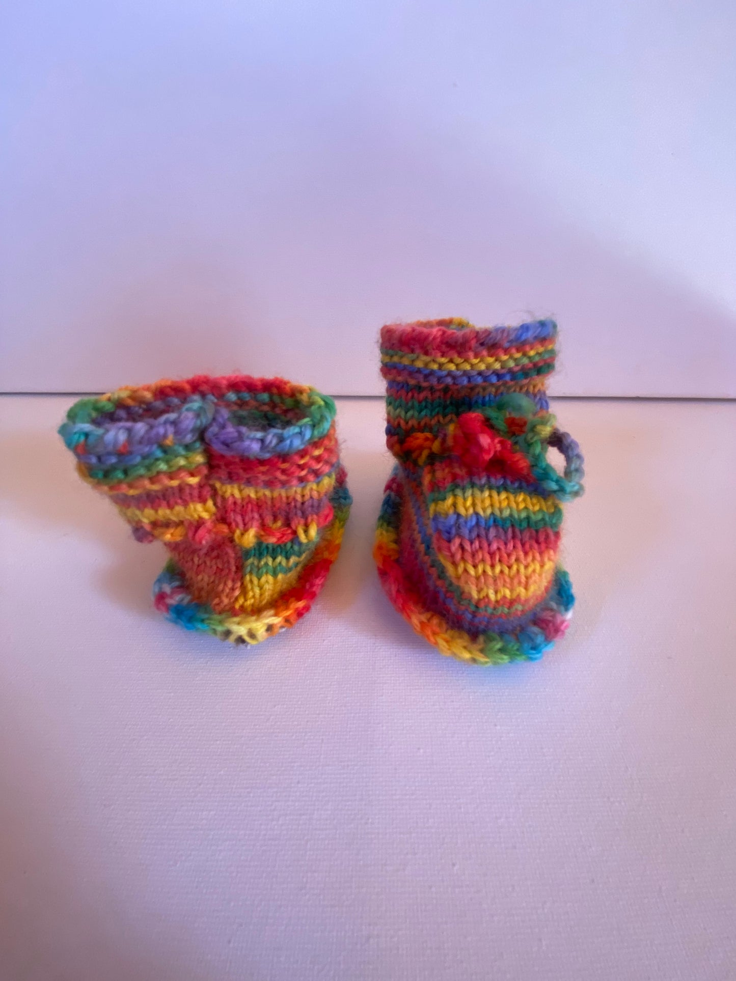 Pre-Made Knitted Booties