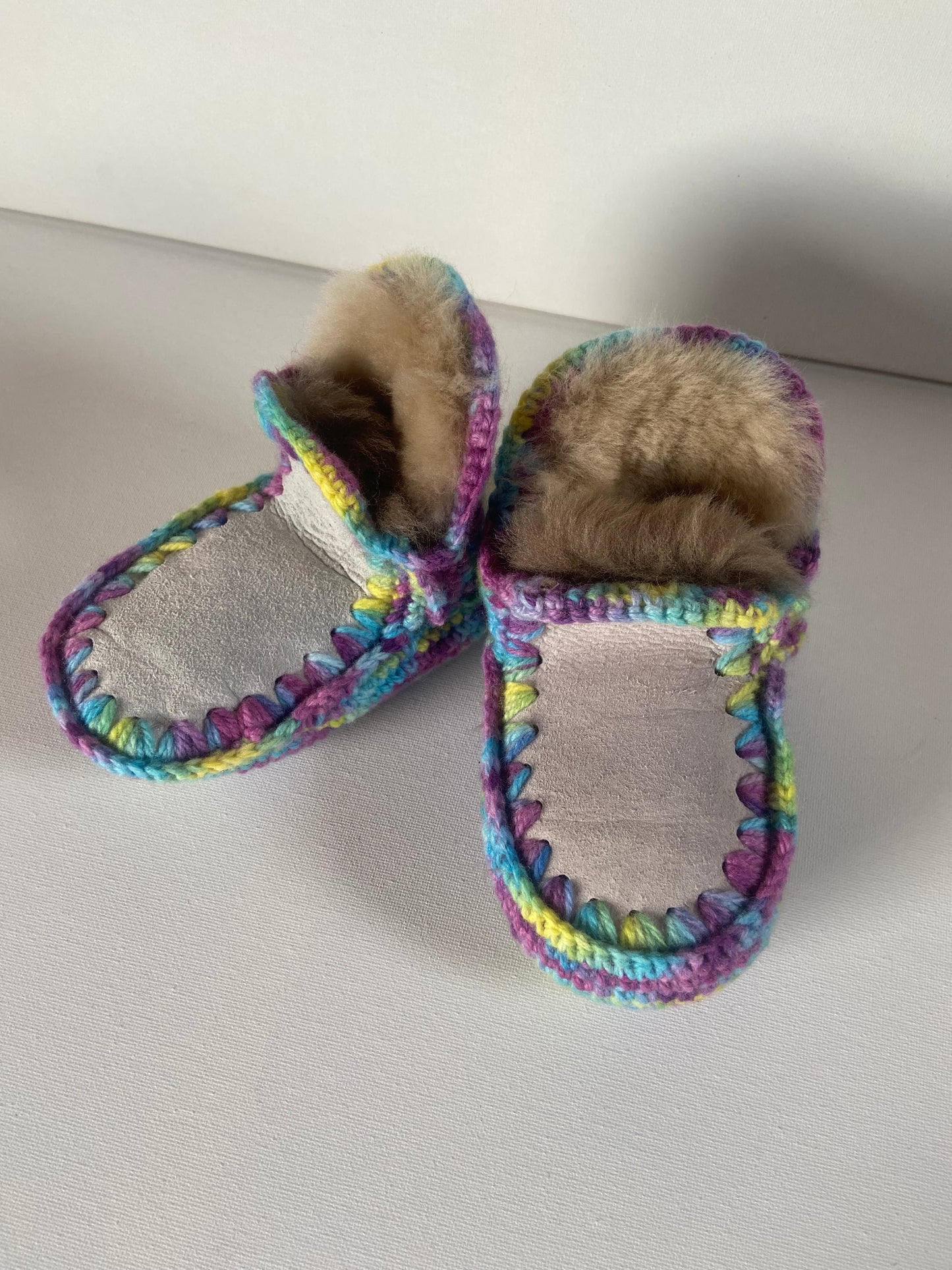 Pre-Made Size 2 Slippers