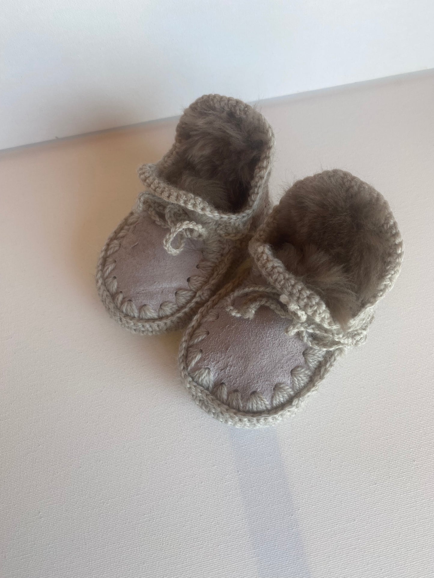 Pre-Made 0-3 Month Slippers