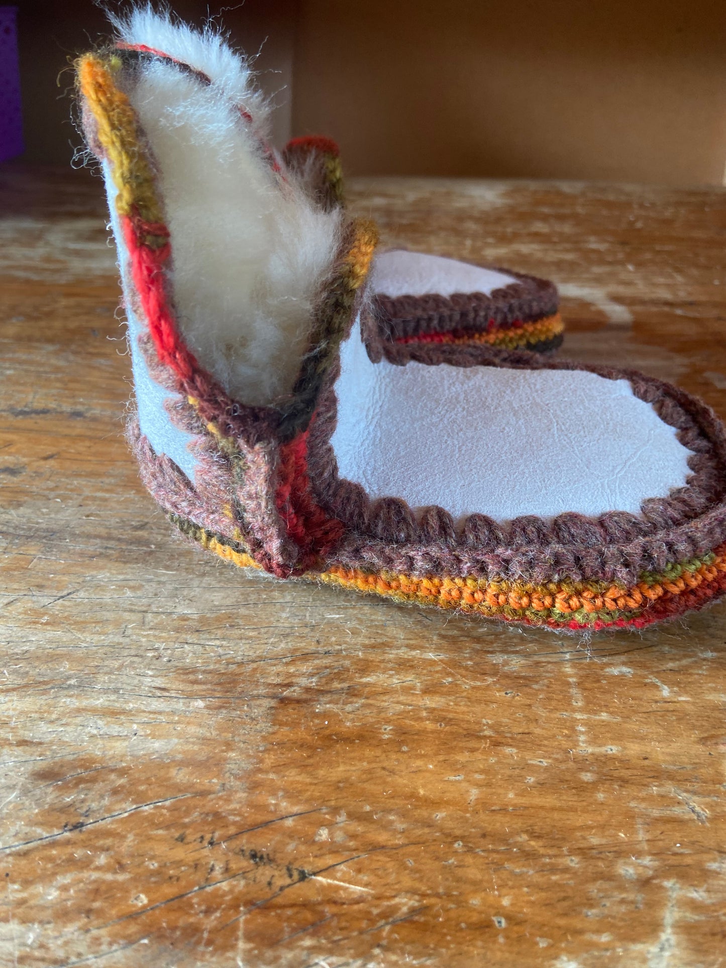 Pre-Made Size 4 Slippers