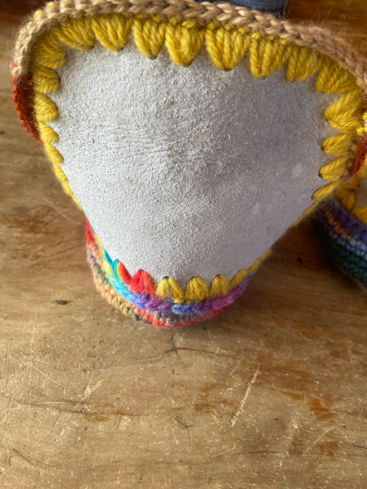 Small Sheepskin Slippers — Ready-Made