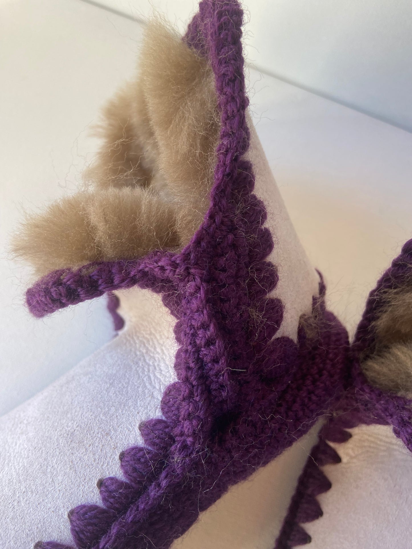 Pre-Order: Dark Plum Slippers