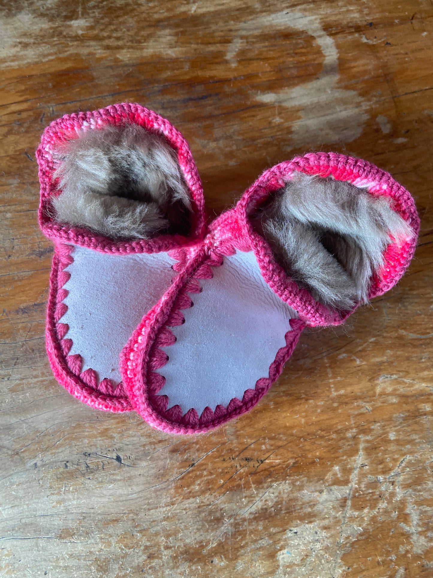Pre-Made Size 3 Slippers
