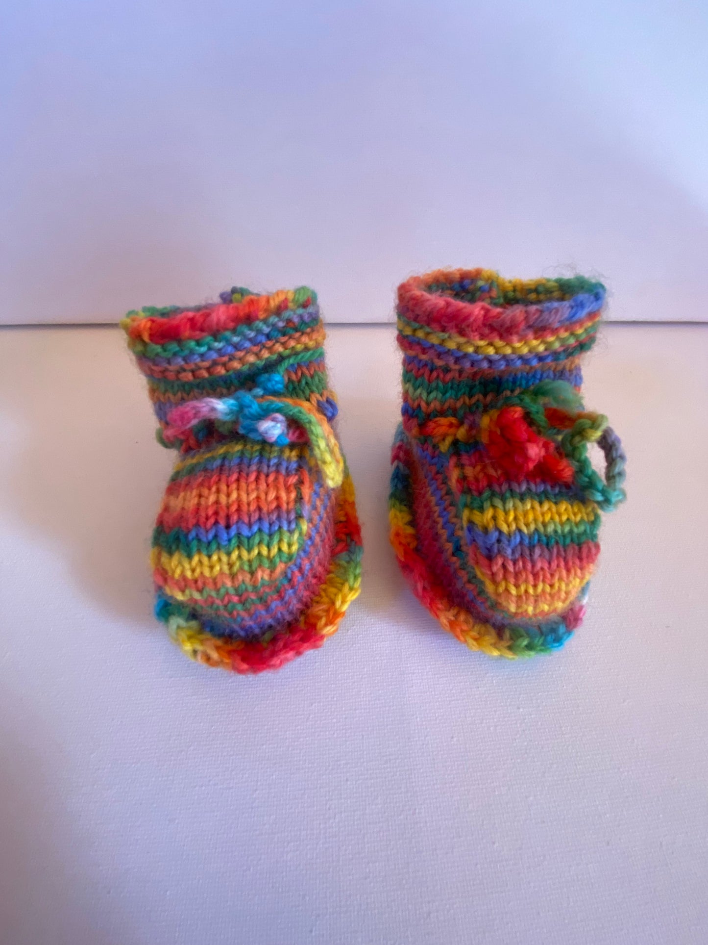 Pre-Made Knitted Booties