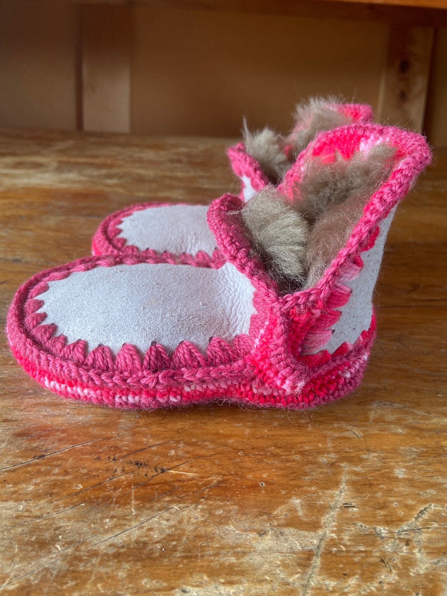 Pre-Made Size 3 Slippers