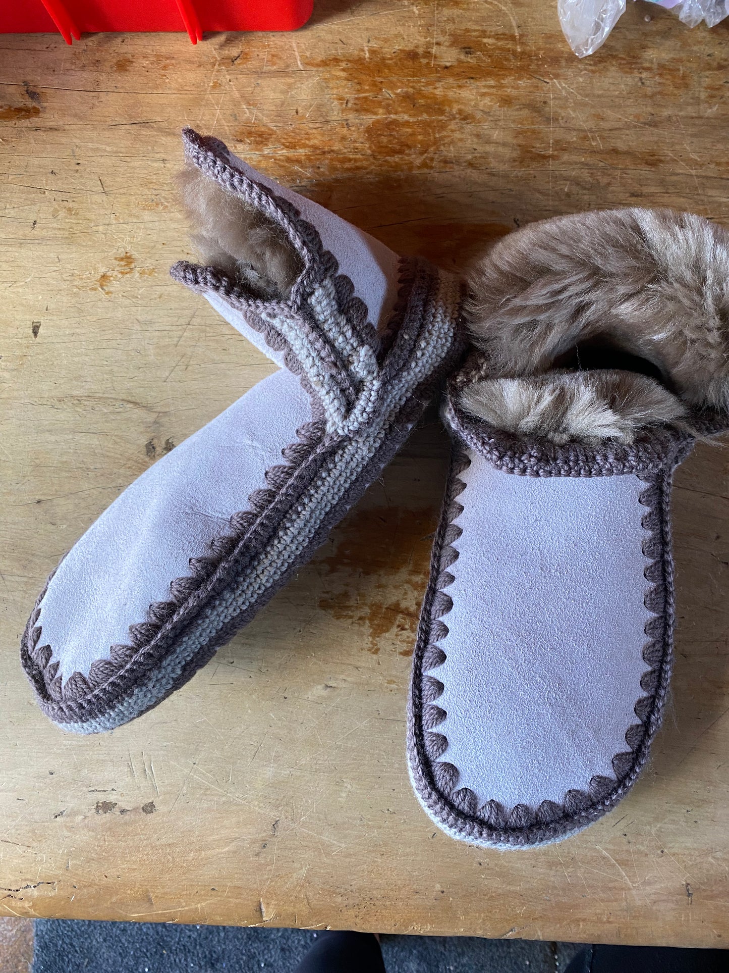 Pre-Made Large Slippers