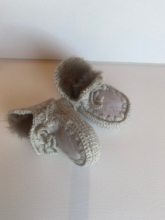 Pre-Made 0-3 Month Slippers