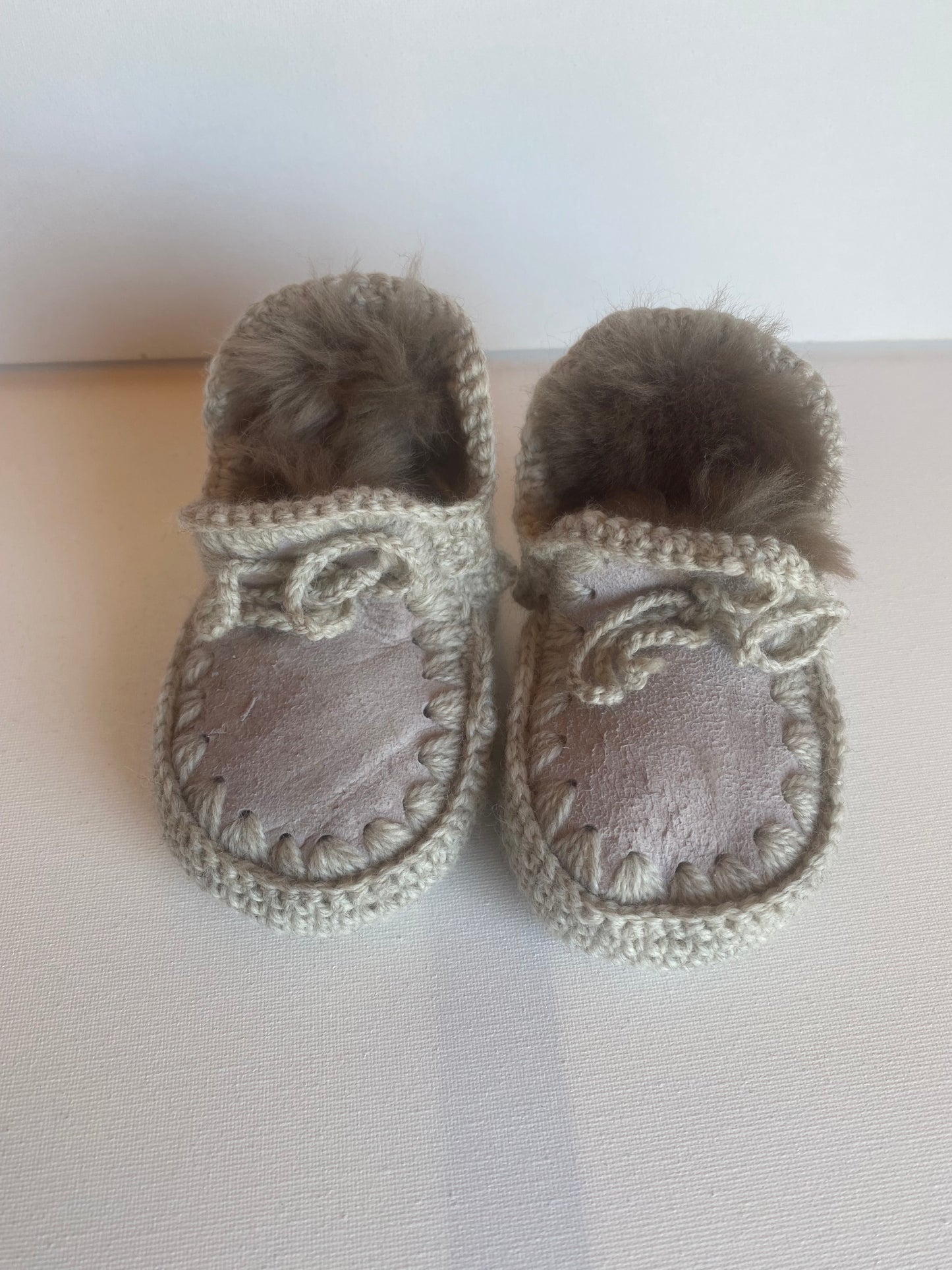 Pre-Made 0-3 Month Slippers